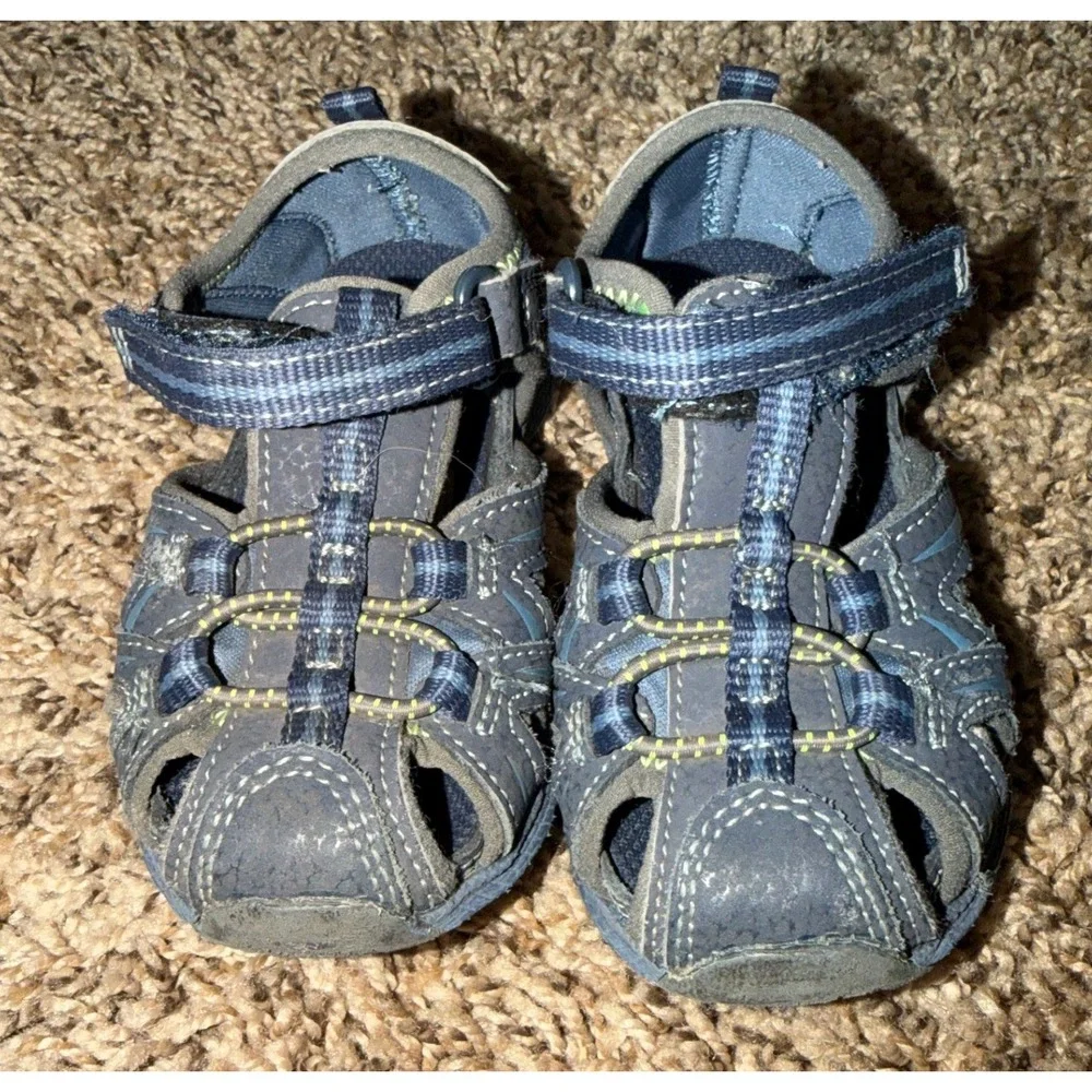 Merrell Hyro Water Sandals Blue & Green Size 6